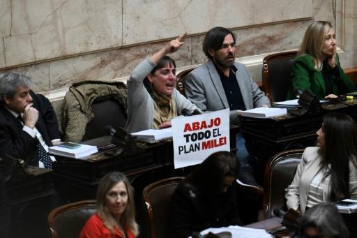 Argentine: nouvel examen de passage au Parlement pour les réformes Milei édulcorées courrierinternational.com/depeche/argent…