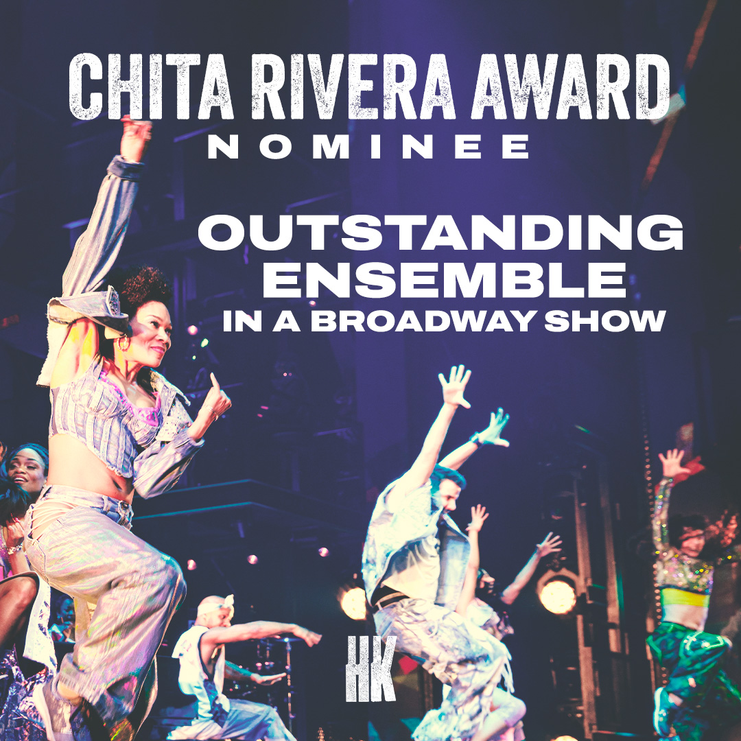 HellsKitchenBwy's tweet photo. Celebrating 3 Chita Rivera Award nominations, including nods for Outstanding Choreography and Outstanding Dancer. 🕺💃 We are feelin’ blessed and grateful! 🧡🧡🧡 https://t.co/xnT7HTxCaL