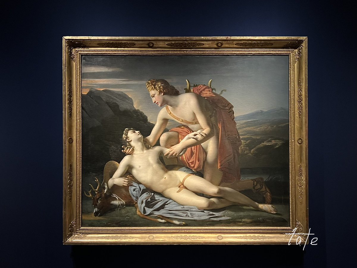 30/04/2024
Apollon et Cyparisse
1821

Claude Marie Dubufe
1790-1864

Peindre l’amour dans les collections du Louvre
Painting Love in the Louvre Collections 

#ApollonetCyparisse #Cyparisse #Dubufe 
#Louvre #MuséeduLouvre #ルーヴル美術館
#国立新美術館 #tokyo #japan 
2023