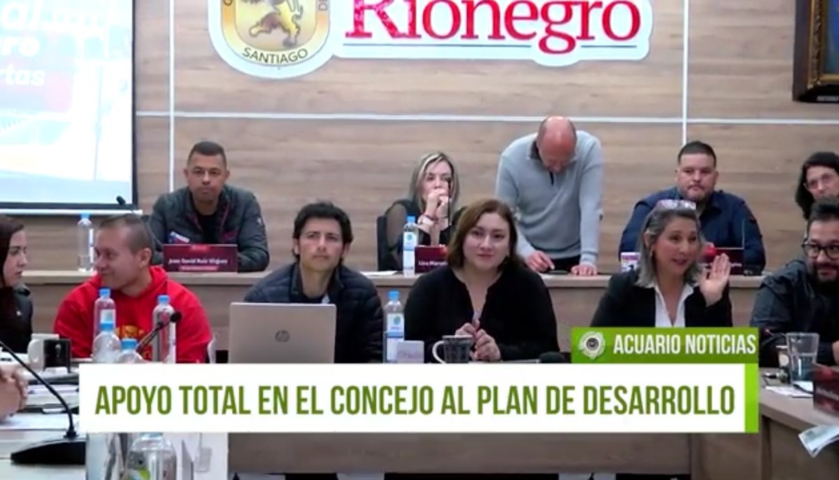 Plan de Desarrollo de @jorgerivasu en Rionegro es apoyado por el Concejo Municipal en pleno Mayor contenido en: youtu.be/NP_IsQ6GtS4?si… #OrienteAntioqueño