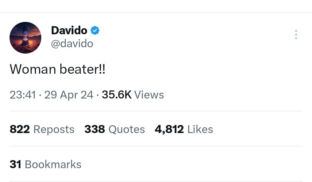 @davido Why delete Baba?