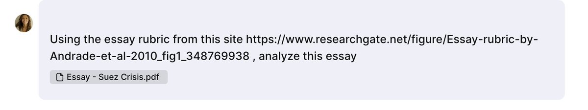 Finals season is here and we want YOU to feel prepared! 📚 If you're writing a paper, you can use Genius mode to compare your essay against a rubric by combining our URL summarization and file upload features! Check this out 👇 #youdotcom #geniusmode #Finalsweek