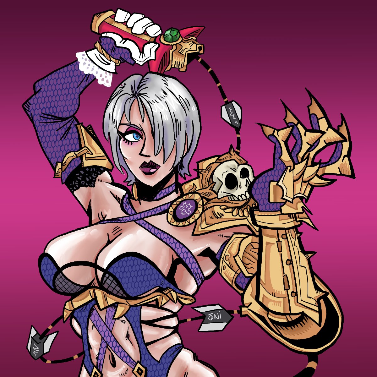 Drew Ivy Valentine from Soul Calibur for a friend !!