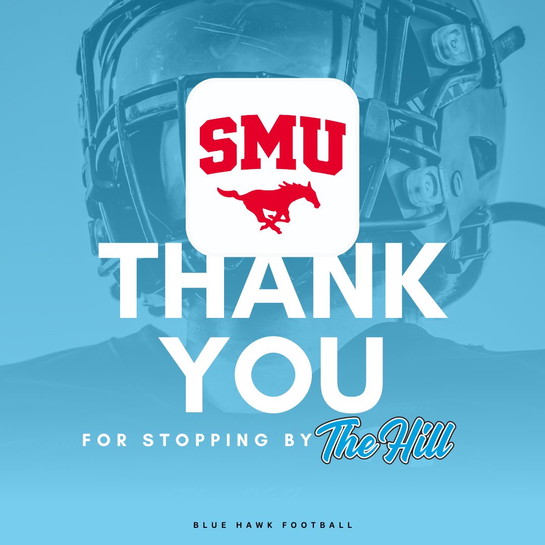 Thank you to Coach Maurice Crum Jr (SMU) for stopping by and recruiting our kids!
@CoachMoCrum | @SMUFB
#LEO | #PonyUpDallas