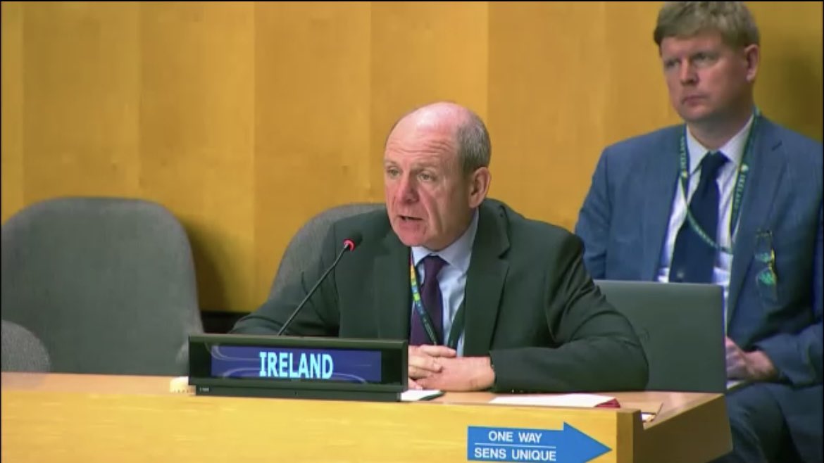 At today’s 🇺🇳 Roundtable on Addressing Global Food Insecurity & Famine Risk, @IrelandAmbUN: 🔹provided recommendations for the international response to the Global Report on Food Crises 2024 🔹explained how 🇮🇪 is playing its part to #FightFoodCrises. 🔗 bit.ly/AGFI