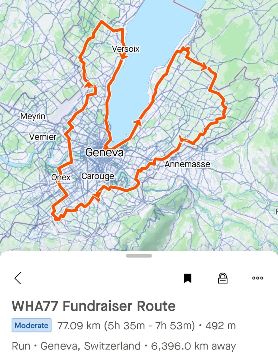 Next month, I'll be running a 77km ❤️ in Geneva during #WHA77 as fundraiser @globalarchorg. #CHD affects 1 in 100 live births & 40+ million people live with #RHD–Global ARCH unites patients & families 🌐 for a 🫶 future. Consider supporting: give.global-arch.org/fundraiser/543… #AATS2024