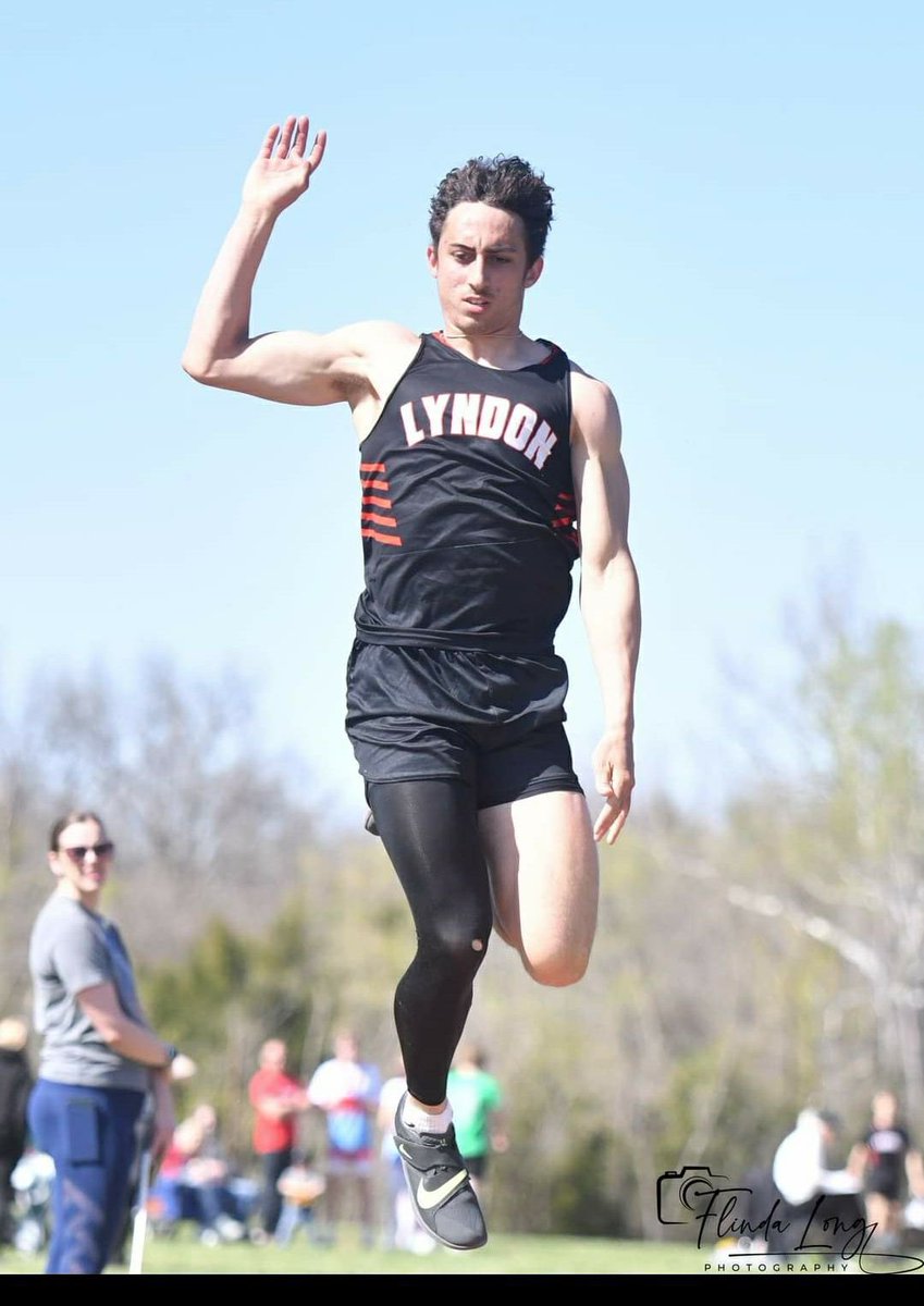 Congratulations to Tanner Heckel for breaking his own long jump record with a jump of 23-08.50