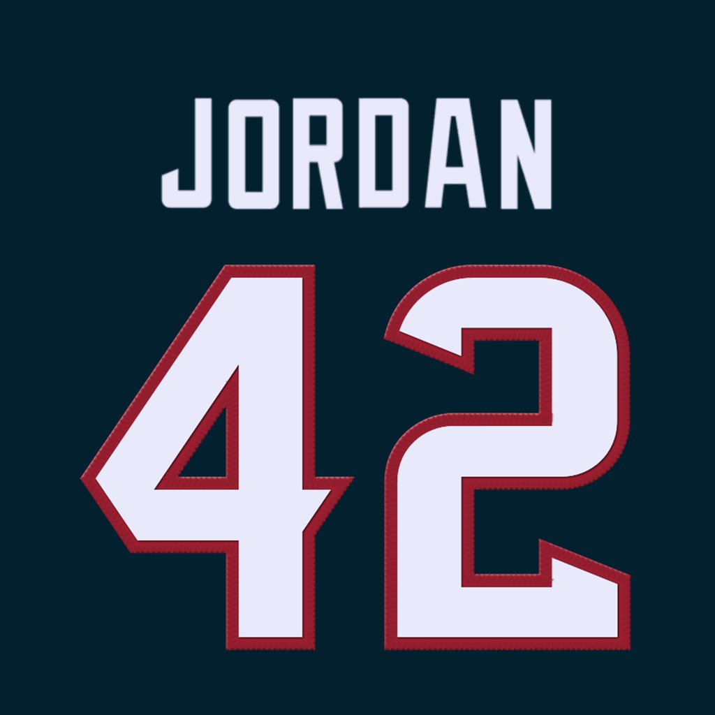 Houston Texans RB Jawhar Jordan (@JawharJordan) is wearing number 42. Last assigned to Cory Littleton.