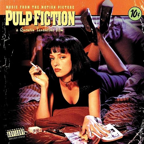 #寝そべりジャケ貼ろうぜ 真っ先に思いついたのが、これ。 Various 'Pulp Fiction: Music from the Motion Picture Pulp Fiction' (Soundtrack, 1994) #Soundtrack #QuentinTarantino