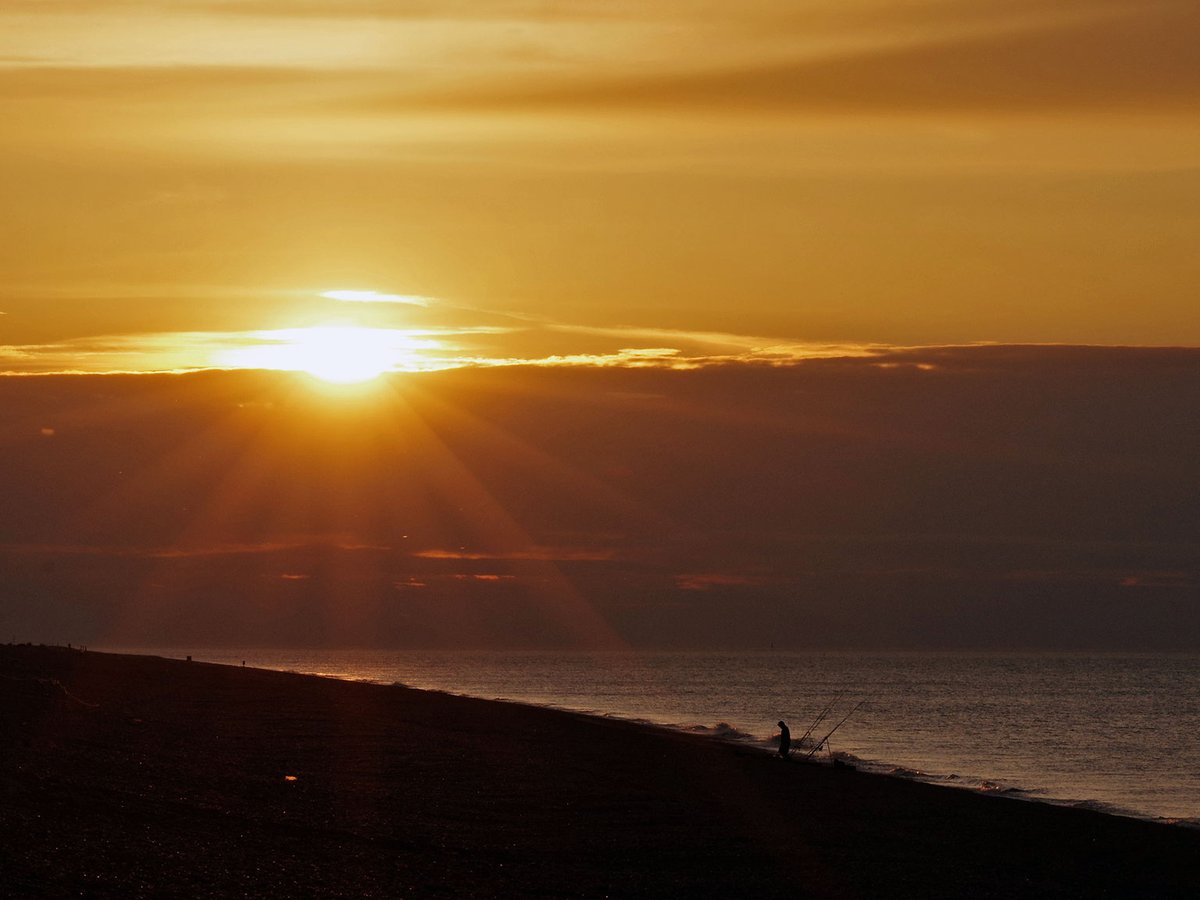 #Cley beach tonight