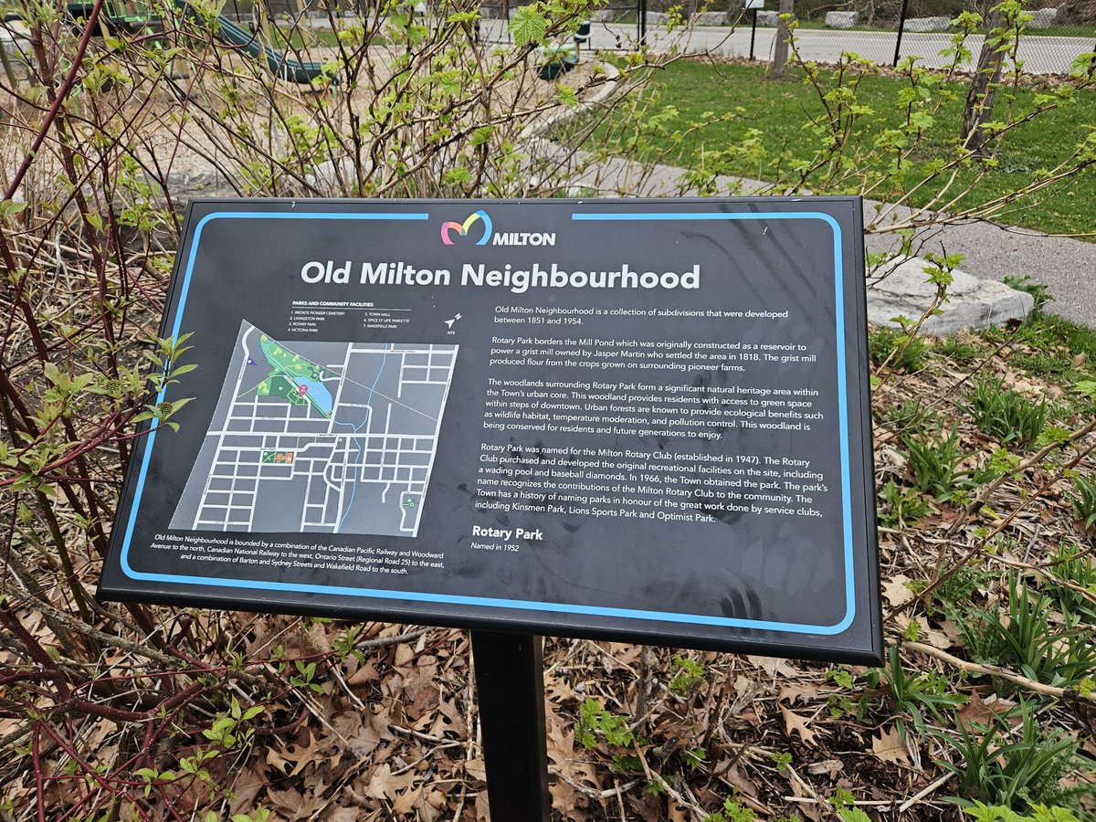 Was out today in Old Milton - beautiful neighbourhood whose water supply is under threat by the reckless decisions of the Ford govt. Residents also talked a lot about housing options beyond sprawl - something @OntarioGreens are the champions of at Queen's Park! #Milton #onpoli