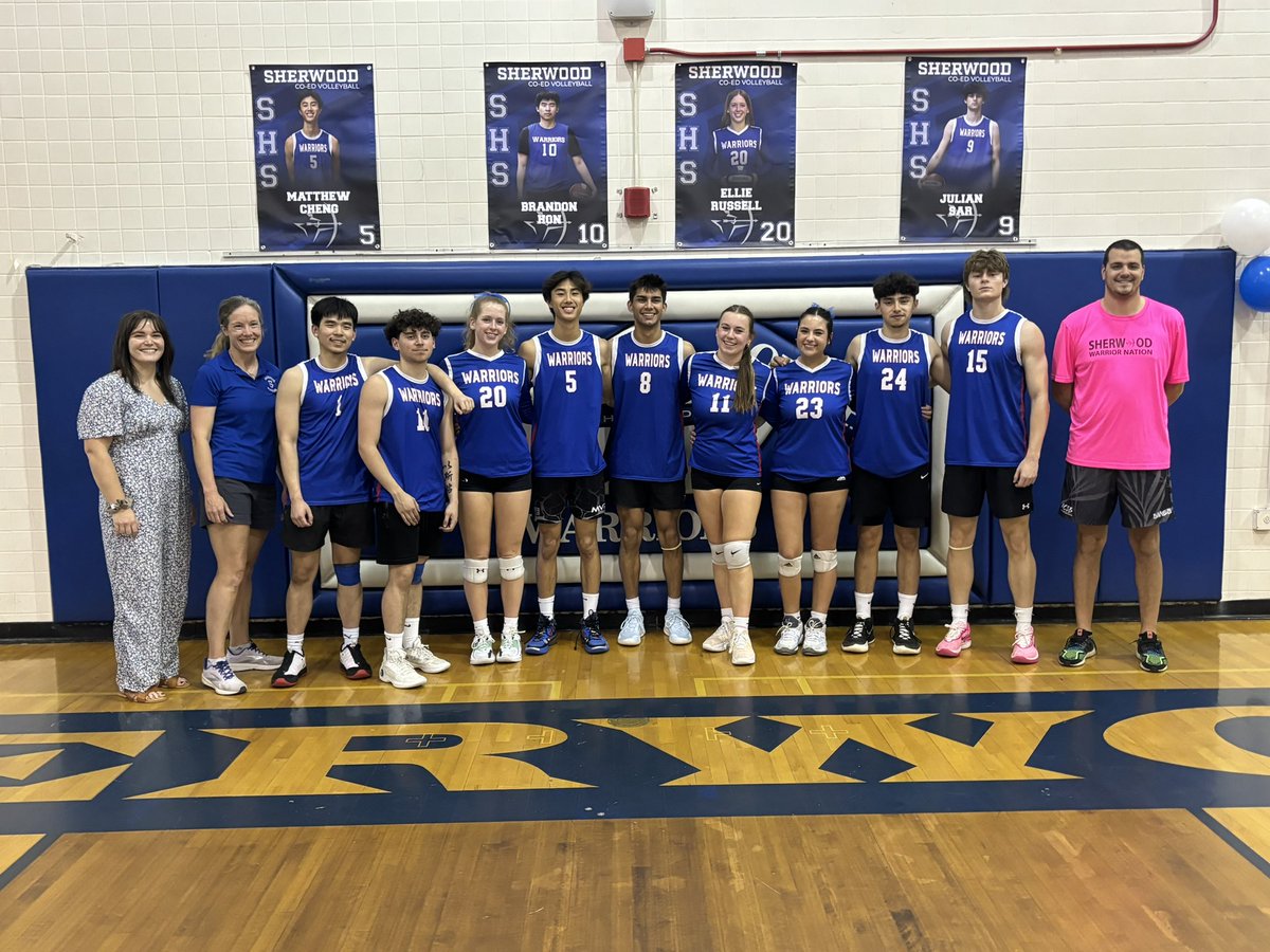 Congrats to our COED and Boys volleyball seniors. We wish you all the best on your future endeavors. @shs_warrior @SHSWarriorVball