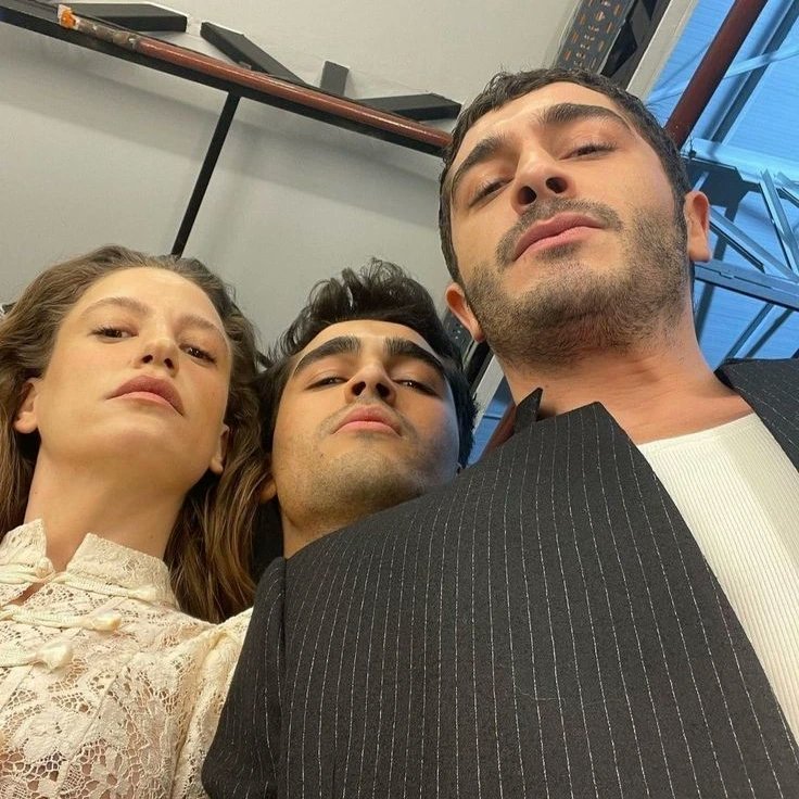 The best trio 💥💥💥#BurakDeniz #SerenaySarıkaya #MertRamazanDemir #Şahmaran