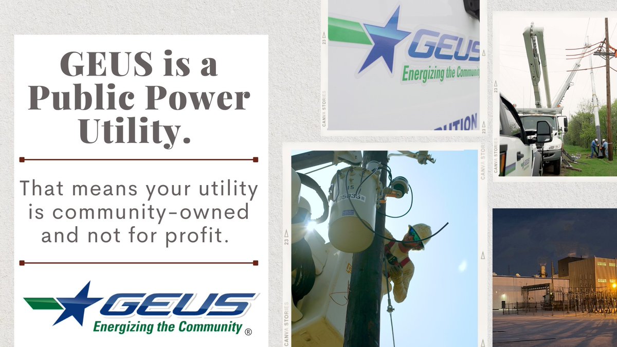 More than 130 years later, GEUS continues to provide this vital service to our community. Learn more at ecs.page.link/5vRJb #CommunityPowered #PublicPower