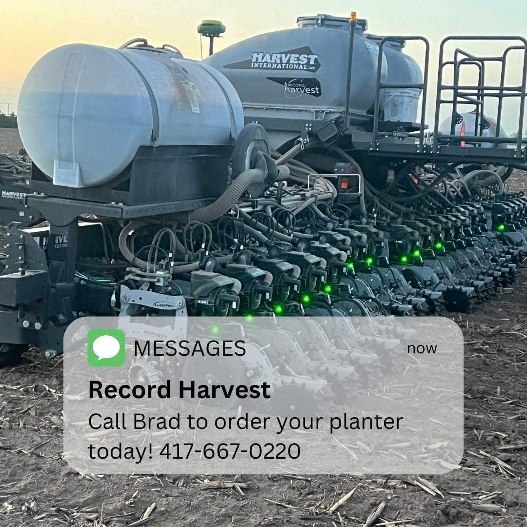 Get your order in for next year now!  
#RecordHarvest #plant #RowCrop #Farming #PrecisionFarming