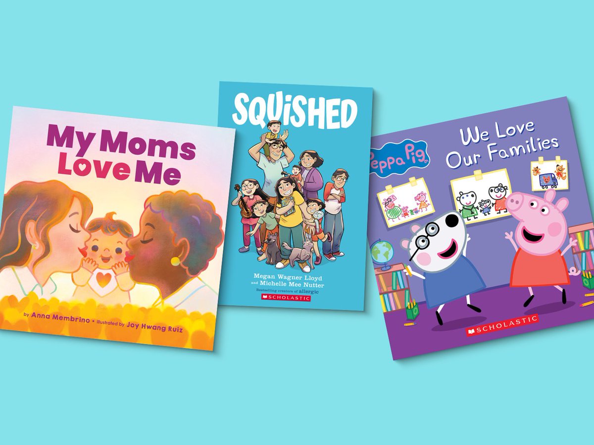 Celebrate the love families share with relatable books featuring families of all shapes and sizes. bit.ly/3y1rlf6