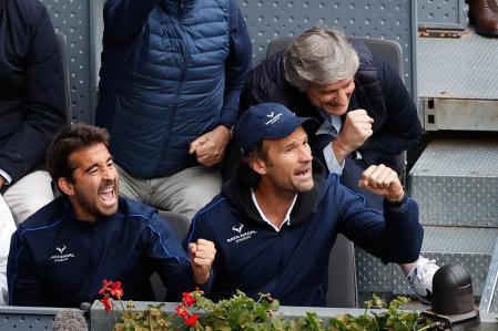 🎾Turno para charlar con @Charlymoya tras la victoria de Nadal ante Cachín que le mete en los octavos del @MutuaMadridOpen ondacero.es/directo/