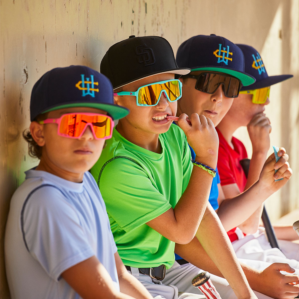 ⚾️ Little League never looked so fun.⁠
⁠
Offering the same performance technology as the adult Campeones, the Kids Campeones will have your kiddo looking—and feeling—like their heroes in the majors.⁠
⁠
Hit bit.ly/3UBkNwr to explore this pair!⁠