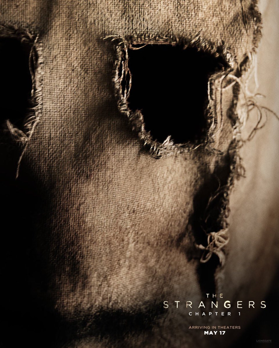 New “ The Strangers Chapter 1” Poster. #TheStrangersMovie #HorrorFamily #HorrorCommunity #TheStrangers