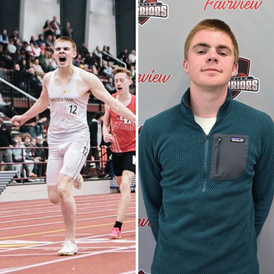 Focus isn’t a problem for senior Tyson Crandall. As a state champion and All-Ohio runner on the Warriors XC and track teams, Crandall has spent most of the last four years refining his skills to be one of the best in the state. Read more: ow.ly/X5zU50RlcHG

#WarriorPride