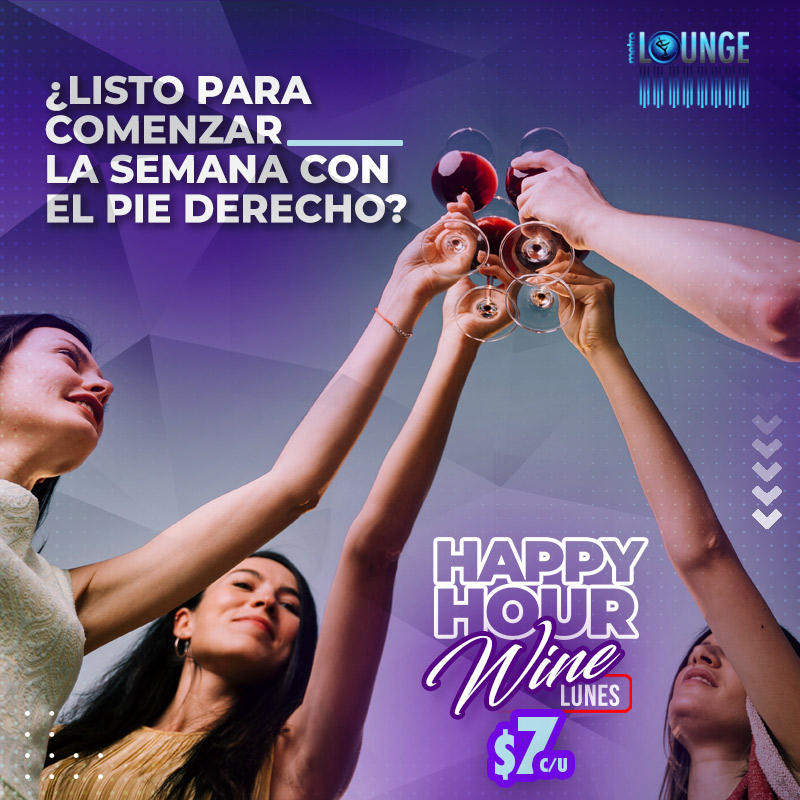 ¡Si 👏! Hoy tenemos  HAPPY HOUR 🍷 en Metro Lounge @CasinoMetro #CasinoMetro #MetroLounge #Casinos #PuertoRico #DescubreTuIsla #Viajes #Travel#Turismo #Vacaciones #HappyHour #Vino