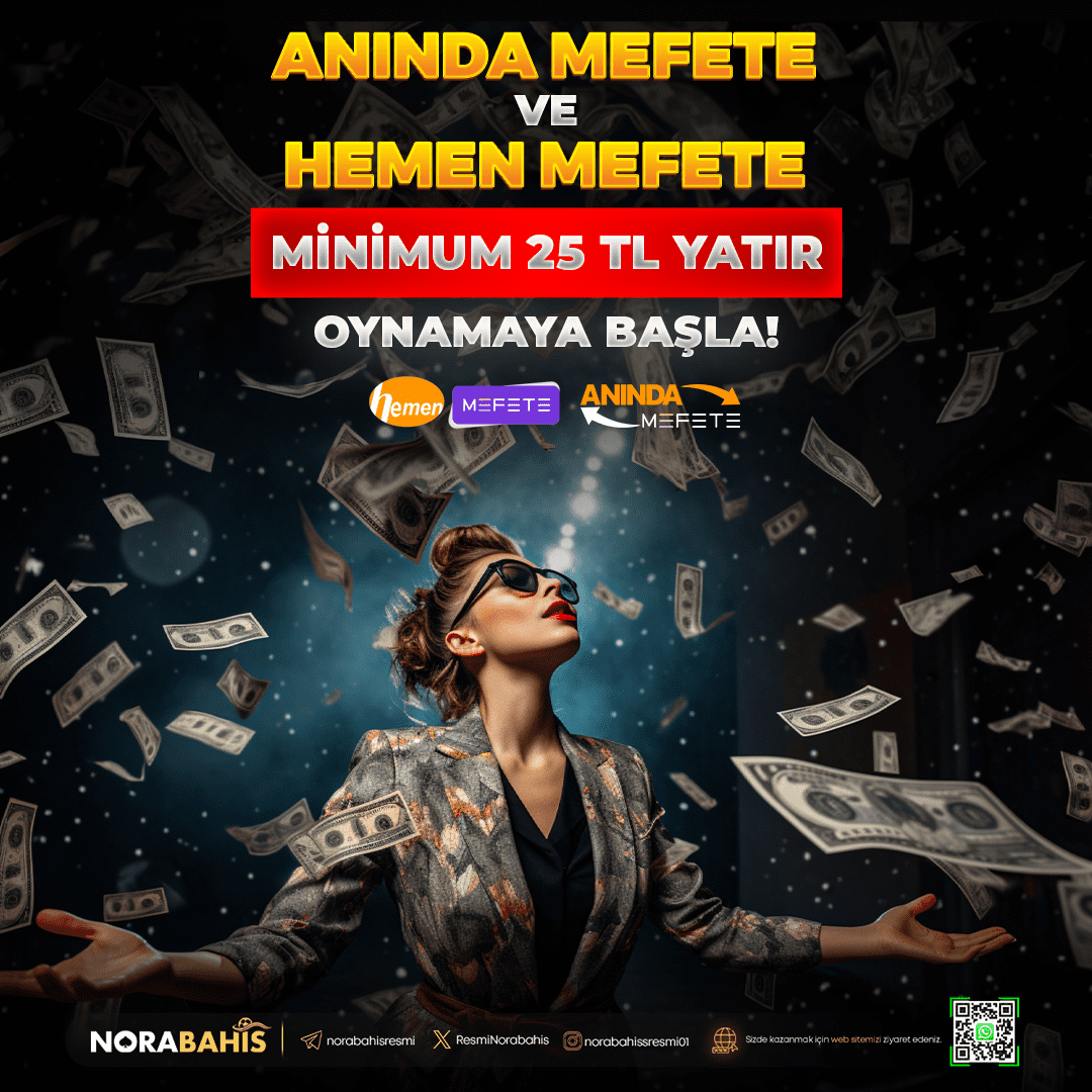 ⚜️ NORABAHİSTEN ÜYELERİNE ÖZEL ⚜️ 🤑 MİNİMUM YATIRIM TUTARLARI İLE 🤑 💸 MAKSİMUM KAZANÇ FIRSATI 💸 ✖️ ANINDA MEFETE VE HEMEN MEFETE ✖️ 💲 25 TL YATIR MAX WİN ŞANSINI YAKALA 💲 ⭐️ GÜNCEL GİRİŞ t1.t2m.io/Sosyalmedyagun…⭐️