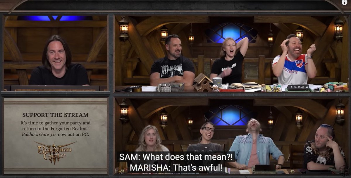 when you ask your god a question with 3 options and they answer Yes lol #CriticalRole #BellsHells #Ep68