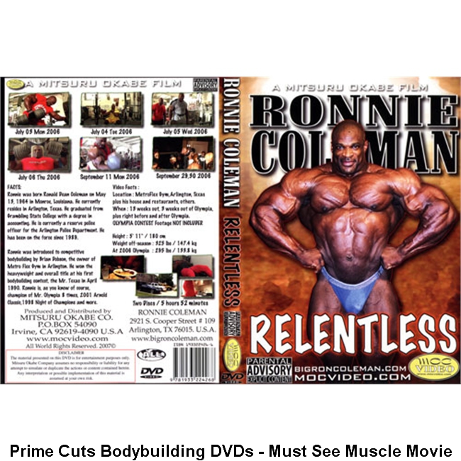 Must See Muscle Movie - Prime Cuts Bodybuilding DVDs
primecutsbodybuildingdvds.com/Ronnie-Coleman…

#bodybuilding #bodybuildingmotivation #bodybuildinglifestyle #gym #naturalbodybuilding #bodybuildingcom #fitness #instagrambodybuilding #workout #veganbodybuilding #classicbodybuilding #motivation