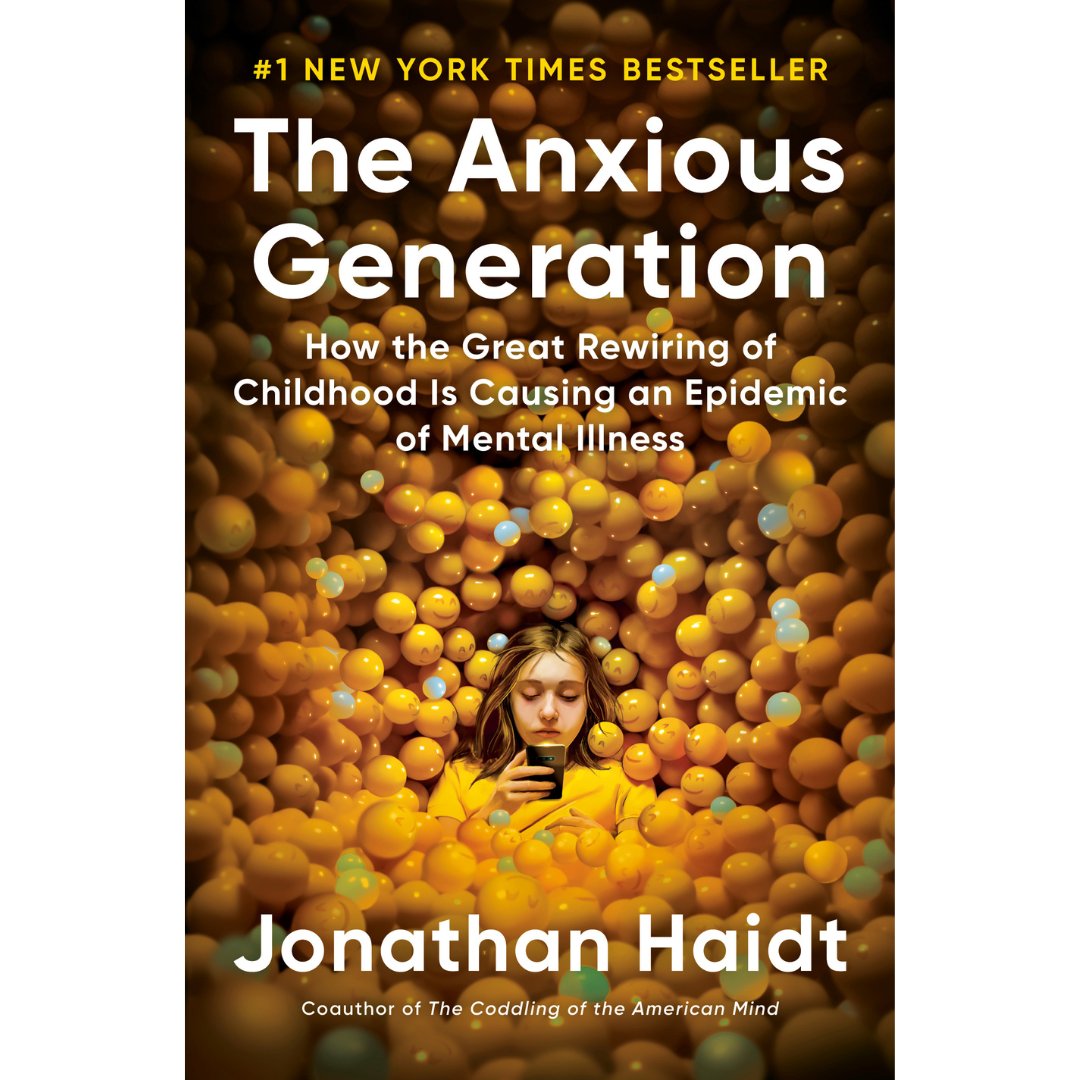 📚Jonathan Haidt's new book, THE ANXIOUS GENERATION reveals alarming research on mental health trends.
📱Learn why delaying smartphone access, postponing social media, and advocating for phone-free schools are crucial for young people.
🔗twowritingteachers.org/2024/04/29/anx…
#TWTBlog