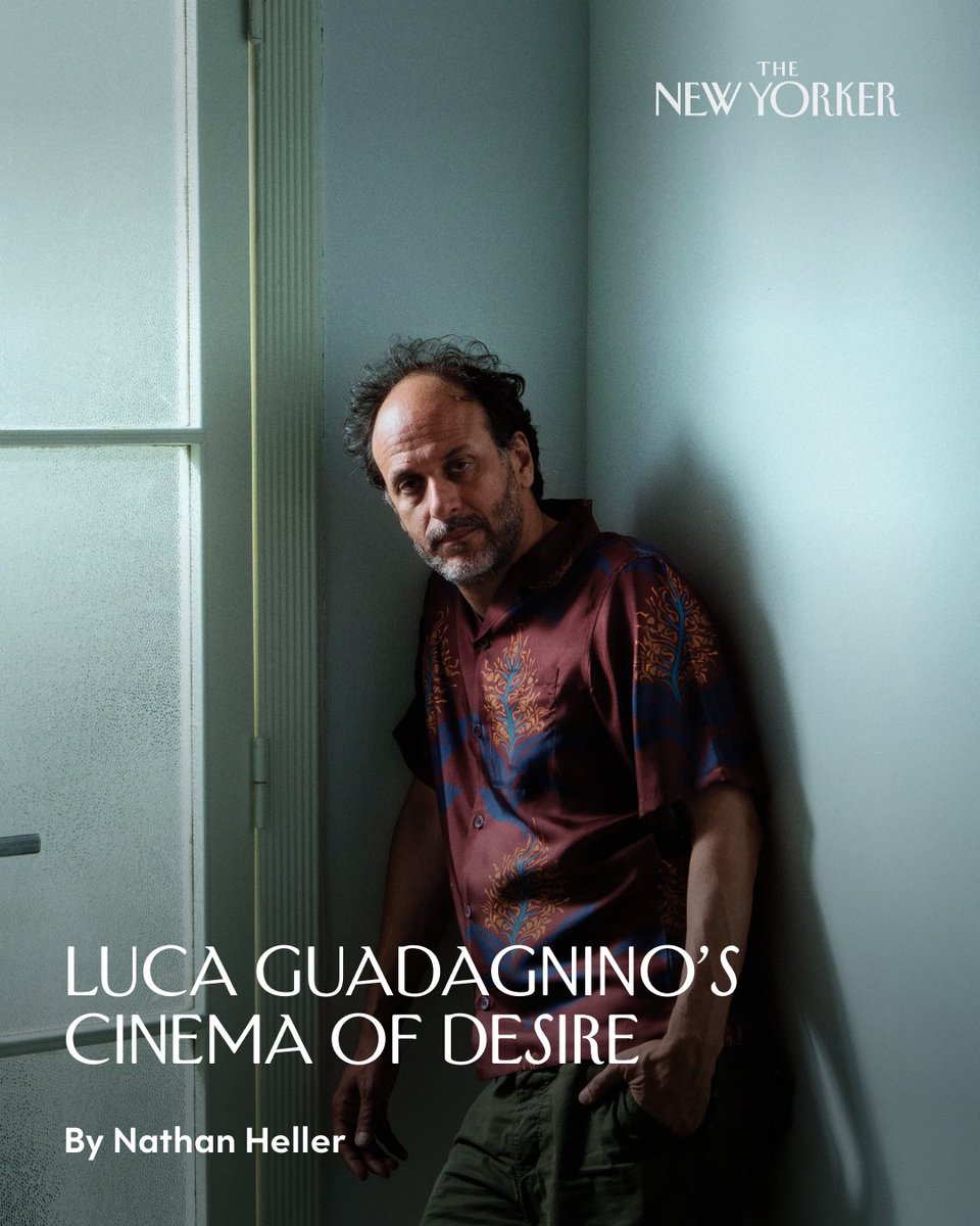 Luca Guadagnino’s absurdly sexy tennis film, “Challengers,” reached No. 1 at the box office this weekend. Revisit @nathanheller’s 2018 Profile of the Italian director: nyer.cm/wKLIVQY