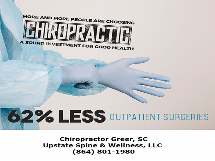 62% is a big number when it comes to fewer surgeries #chiropractor #chiropractic