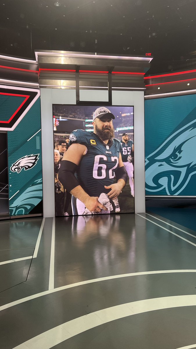 It’s the whole damn team! Welcome to the ESPN Family @JasonKelce.