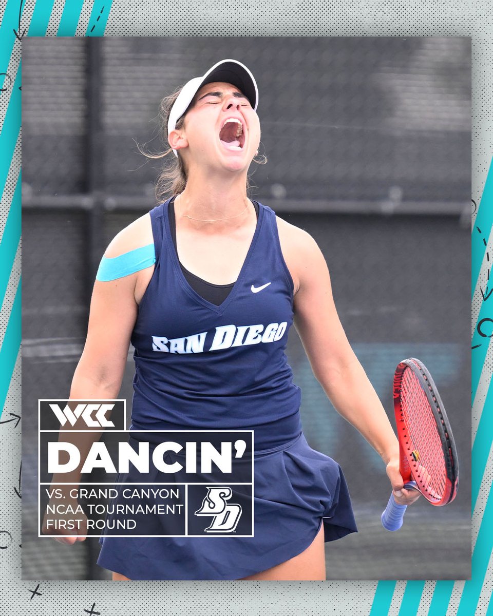 .@USDwtennis is 𝕕𝕒𝕟𝕔𝕚𝕟𝕘 ‼️ #WCCsports