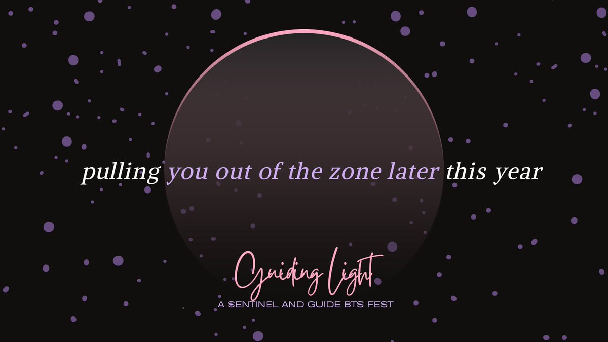BTSsgfest's tweet photo. Hello from your head guides✨

We are Guiding Light: A Sentinel/Guide BTS Fest and are preparing to come to you! Follow us to start our bond and receive any future updates.

See you very soon 💓 https://t.co/Sk4TKnECpW