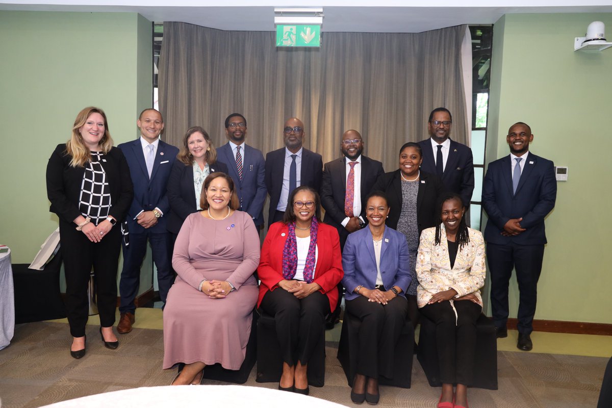 It was a pleasure to reconnect in 🇰🇪 at #AMCHAMSummit24 with @USTDA partner @USChamber, including Kendra Gaither, Dana Banks, and Ellington Arnold, & U.S. companies to discuss new opportunities for collaboration & supporting U.S. exports to the region’s infrastructure priorities.