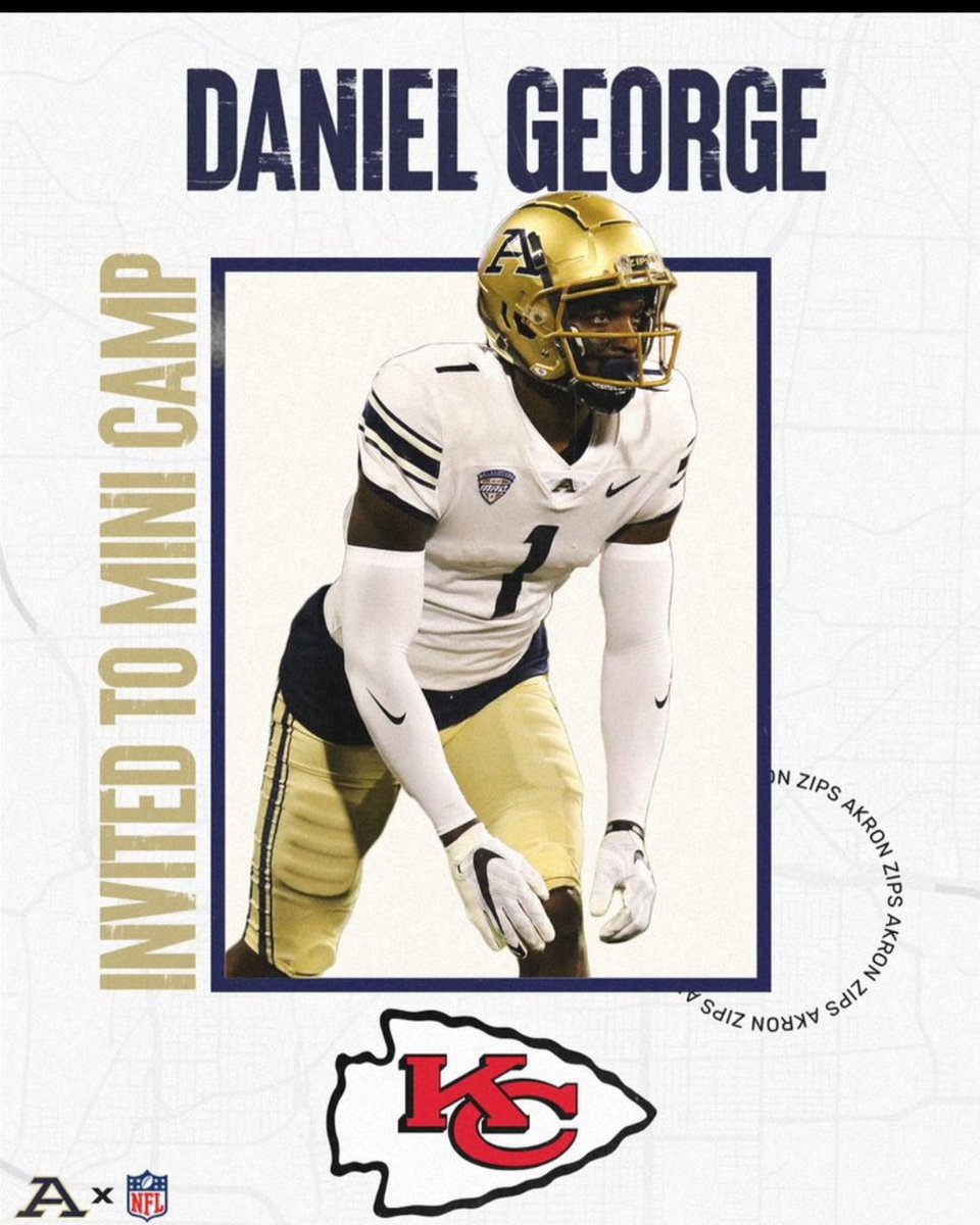 How about them Chiefs! Best of luck to former Oxon Hill HS WR Daniel George. @Chiefs @OHHSAthletics @OHHSClippers