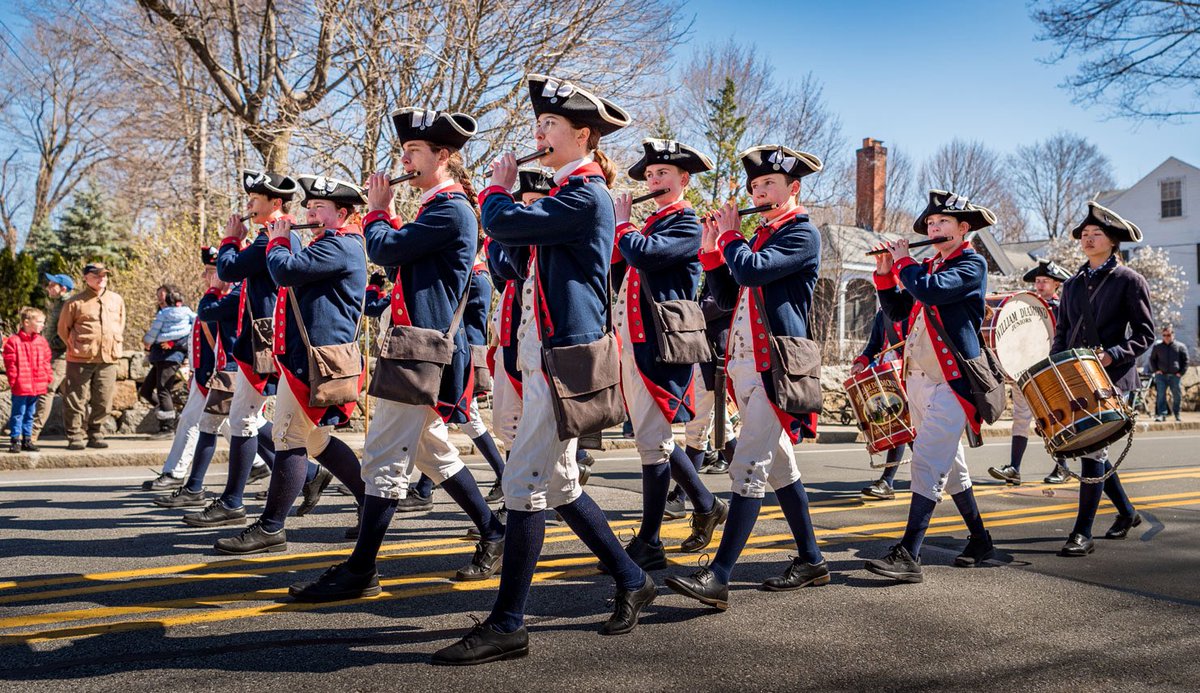 From our own Lexington students and kids from surrounding towns @lexingtonsuper @lexcommunityed @NotesByMrsC LHS, Clarke @ClarkePrincipal, Bowman @CorduckJenny, Harrington @Hawk_Principal @RoryDOConnor , Come and join Lexington Fife & Drum Weekend, May 4, 12-4pm, Hastings Park