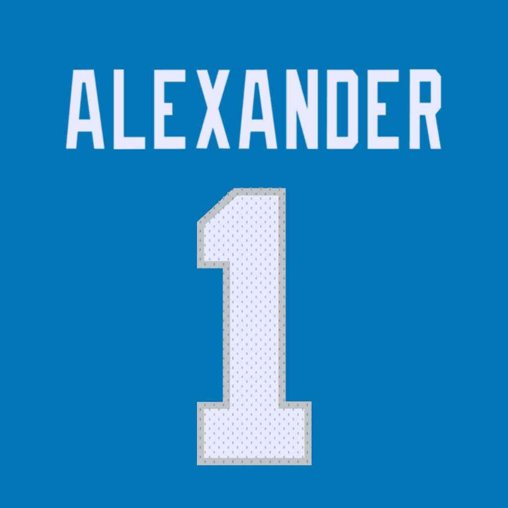 Detroit Lions WR Maurice Alexander (@_hardtime3) is now wearing number 1. Last assigned to Cameron Sutton. #OnePride