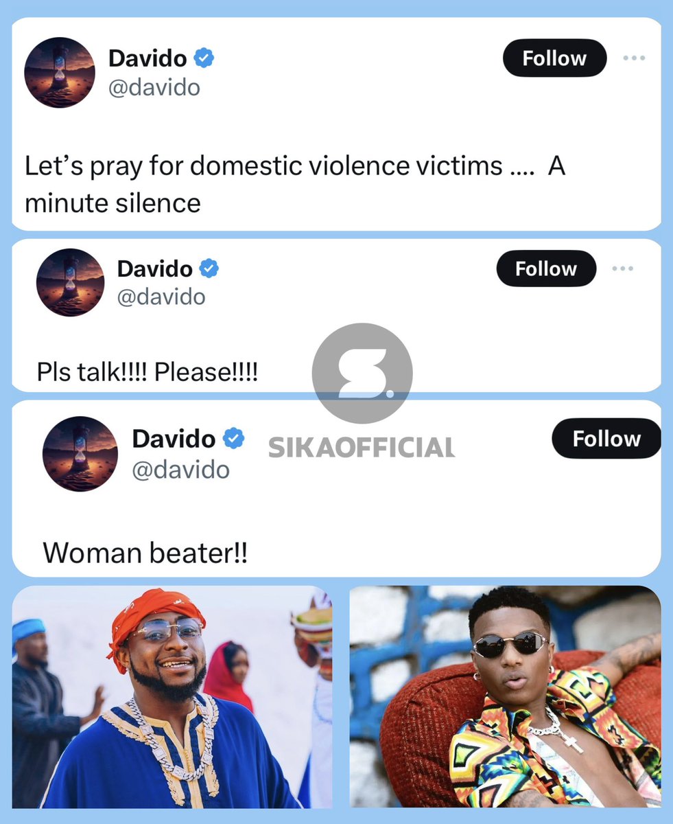 Ongoing feud between Davido and Wizkid. It’s going to be such a long night!