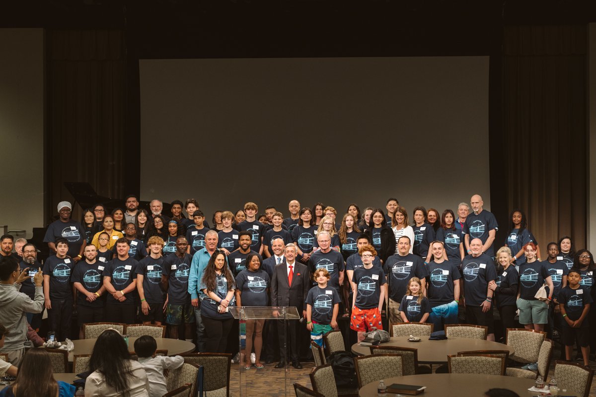 What a joyous day! 🎉 72 were baptized yesterday during our Baptism Sunday service! One of them, Jesse Reyes Jr., said: 'I felt empty and lost, but after coming to First Baptist and accepting Christ I know what I was missing. I'm now filled with all Christ's love.'