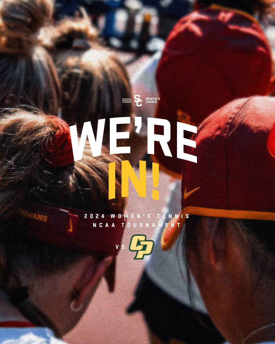 The Women of Troy are Dancing ✌️‼️ [11] USC will host Cal Poly in the First Rd. of the NCAA Tournament on Fri., May 3. The Trojans will also host a 1st Rd. match between San Diego & Grand Canyon on Fri. Friday’s winners advance to the Sat., 2 p.m. - 2nd round match at Marks.