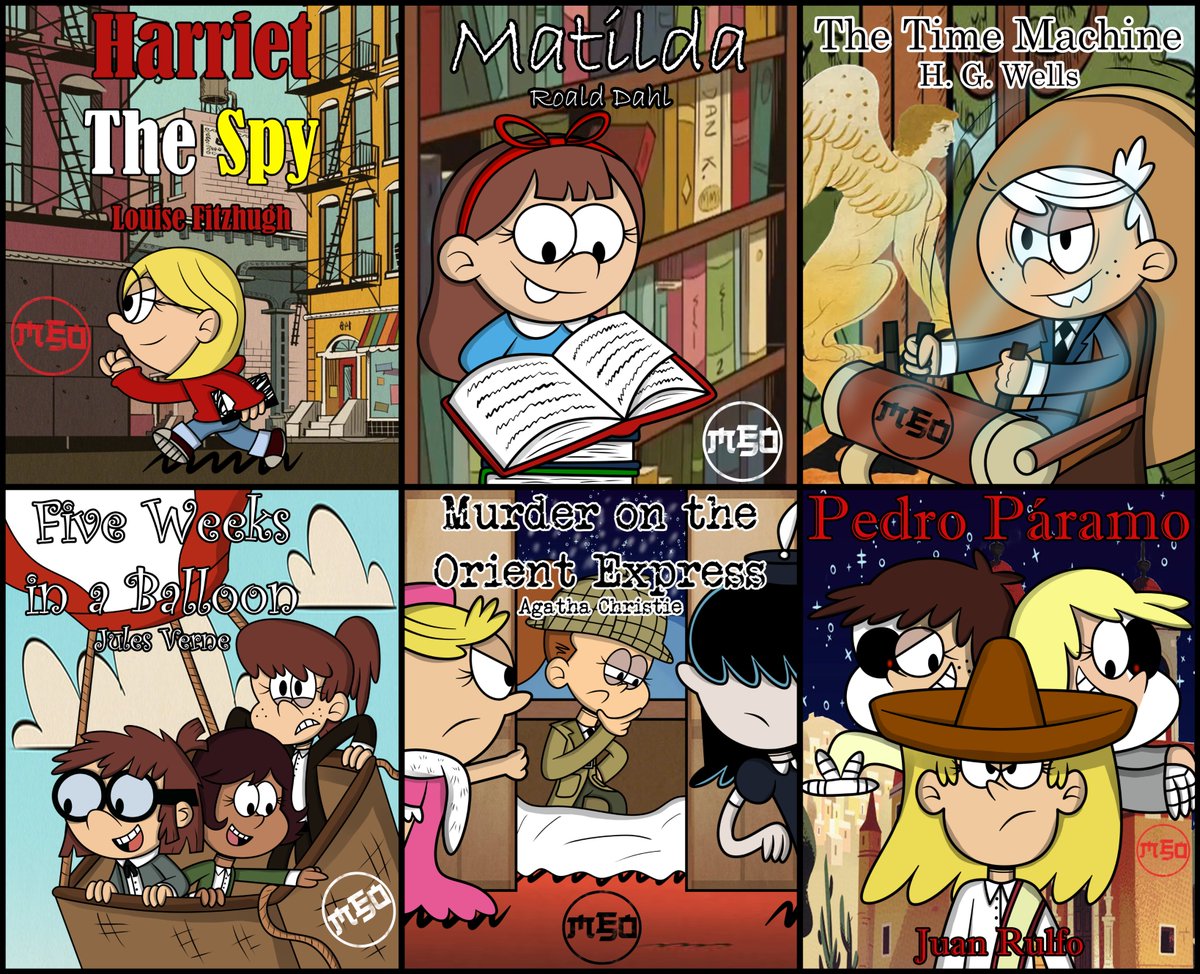 World Book Day: Loud Books 7. Tuesday April 23, 2024 was #WorldBookDay2024, congratulations to all readers and writers. A new year of fantastic stories, which are a pleasure to read and reread several times. #WorldBookDay #TheLoudHouse #book #cover #collection