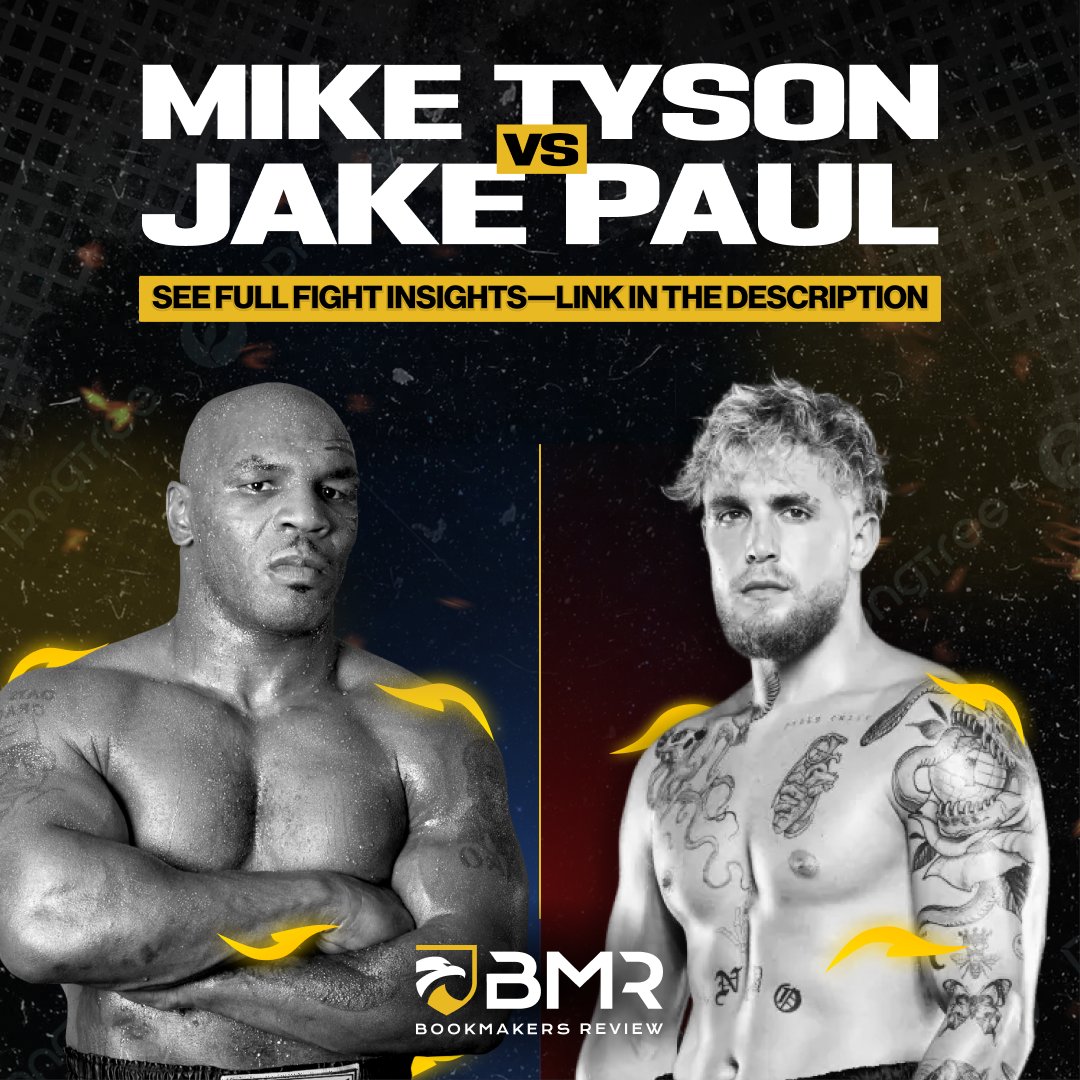 Texas has officially sanctioned Jake Paul vs Mike Tyson. bookmakersreview.com/betting/paul-t… Fun Fact: This sets a record for the biggest age gap (31 years) in pro boxing history. In 1963, Archie Moore (49) defeated Mike DiBiase (25) by 3rd round TKO.
