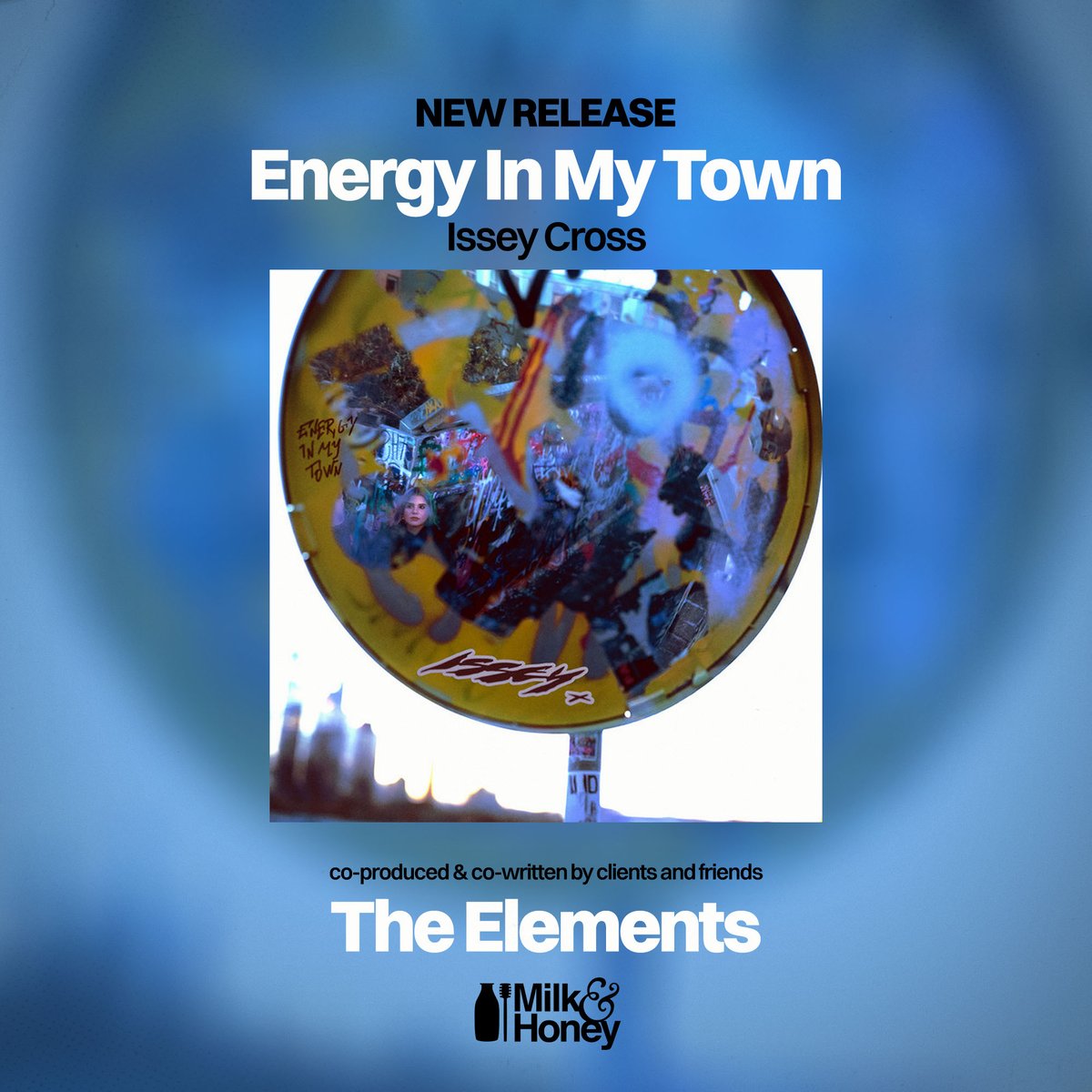 Check out Issey Cross’ new single ‘Energy In My Town’, co-produced and co-written by clients and friends The Elements
#TheElements #IsseyCross #milkandhoney #hitsongs