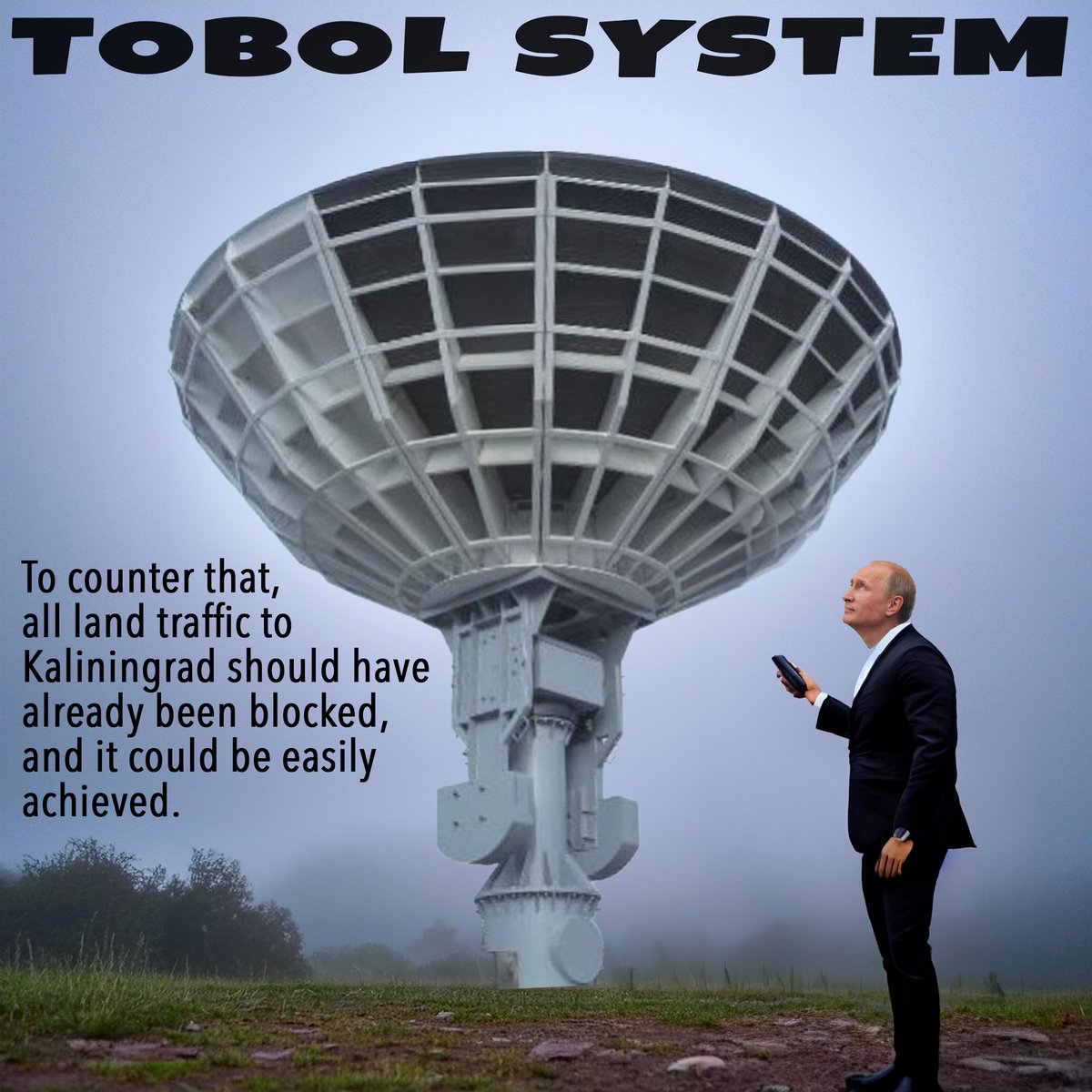 The Tobol System in Russian Kaliningrad Jams GPS Over Europe, as Putin uses Kaliningrad as a base for terrorizing civilian EU aviation.