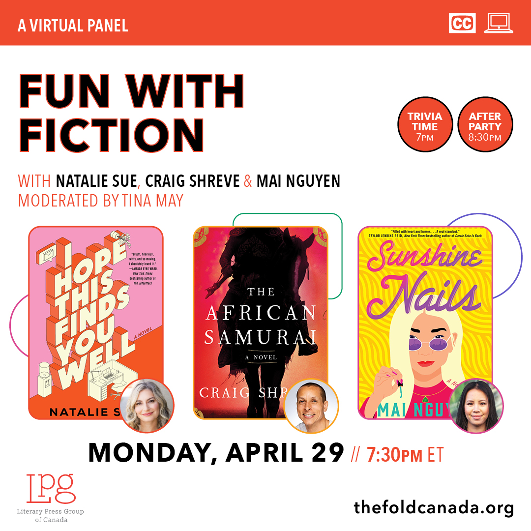 Join Natalie Sue, Craig Shreve and Mai Nguyen as they explore the vast array of genres and processes within writing fiction. Fun with Fiction begins in 15 minutes! Check it out now! #FOLD2024 fold2024.vfairs.com