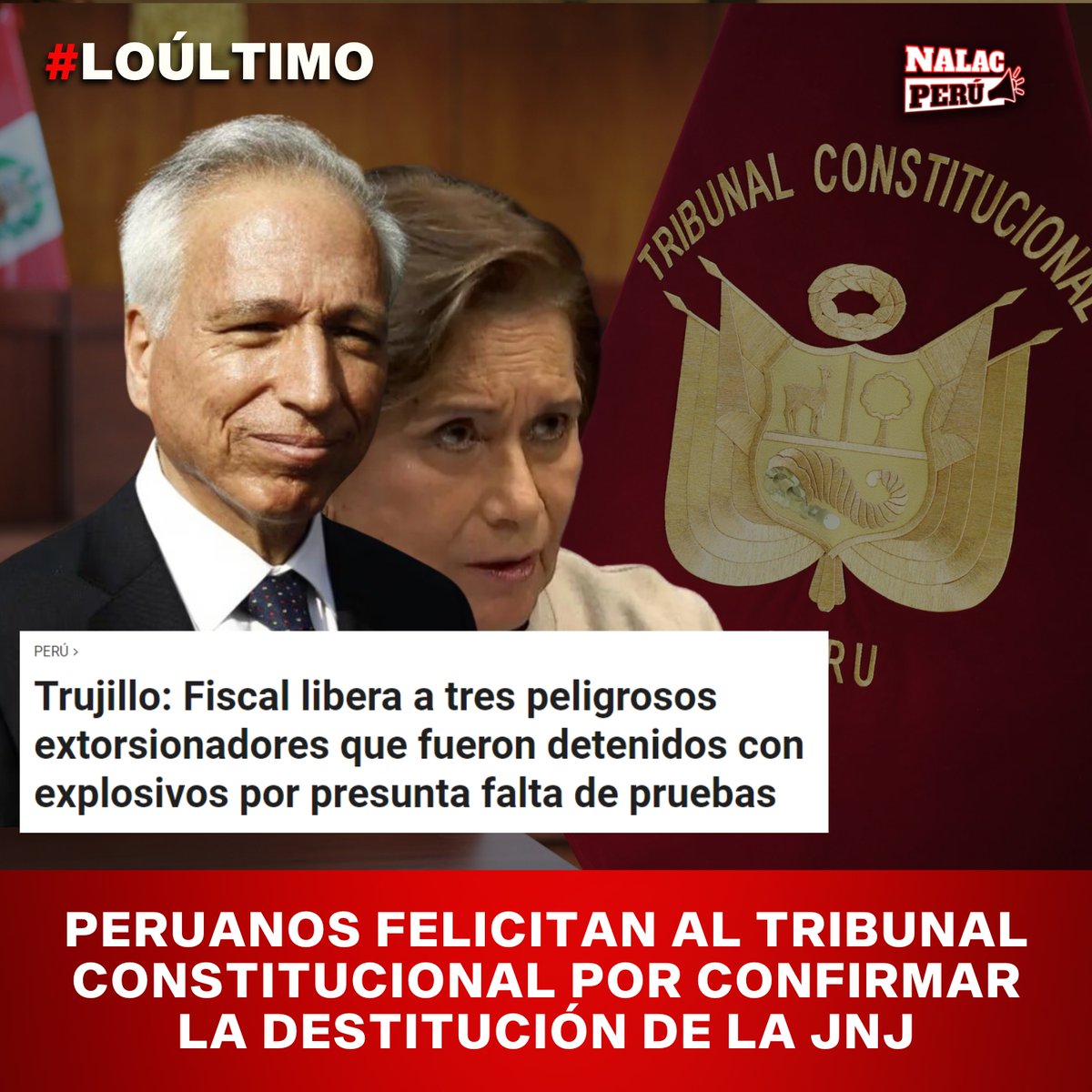 La Constitución política del Perú se respeta 🇵🇪