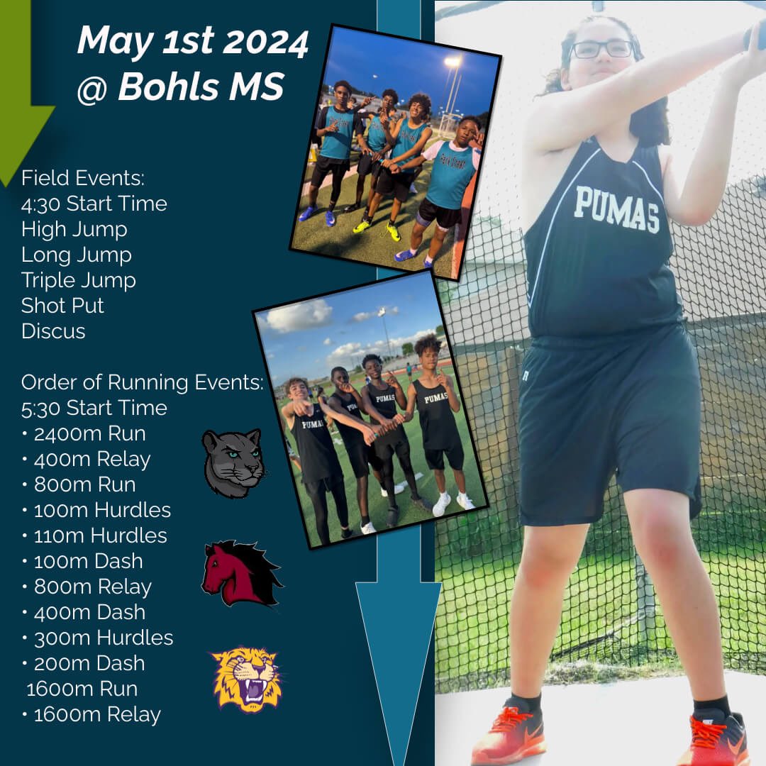 This Wednesday!!! #MeetDefeatRepeat #PCMS #PFISD #Together