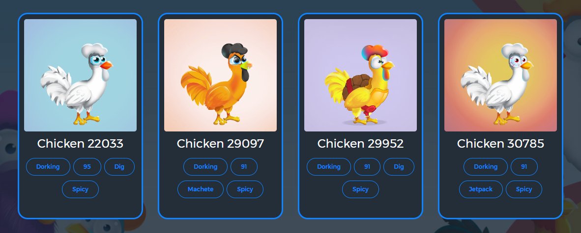 Our coop continues to grow. Will be on the lookout for more. #TYNS $BAWK @chickenderbycom