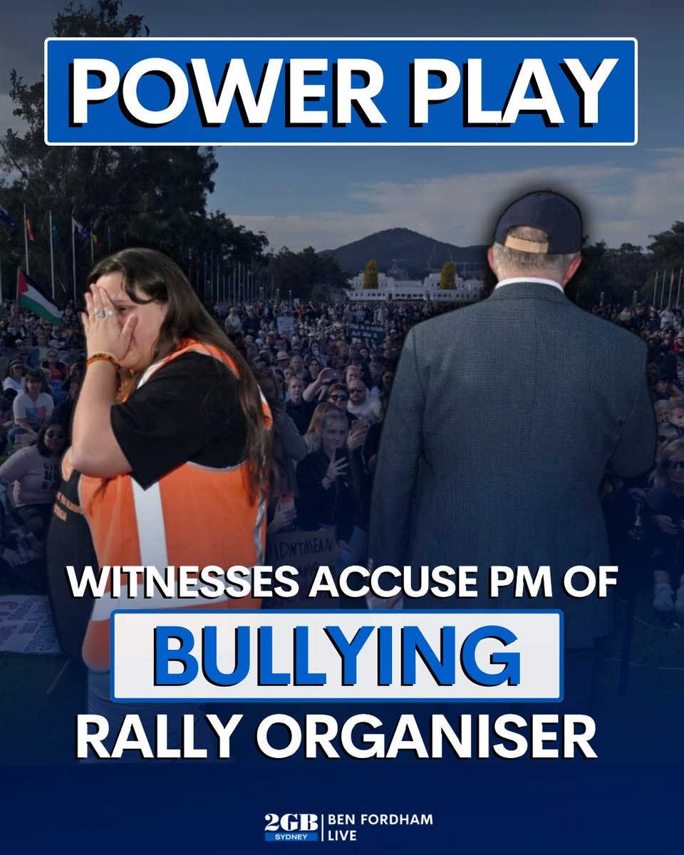 The PM is still copping it. Witnesses have criticised Anthony Albanese for his behaviour at a protest. We talk to Rhiannon and Ethan who were there… 🎧omny.fm/shows/ben-ford…🎧